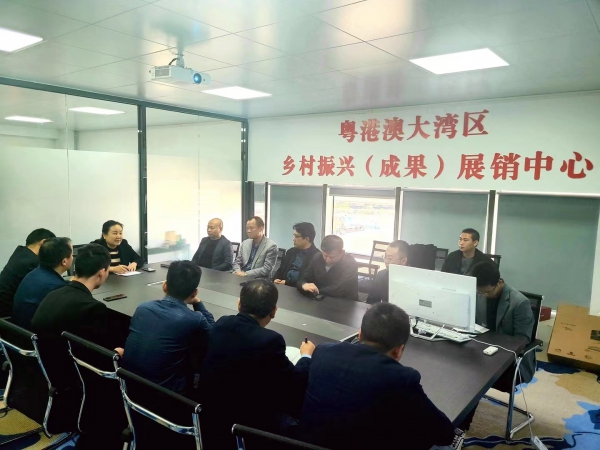 新疆阿克苏地区领导参观海元物流商城